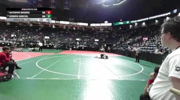 164 lbs Champ. Round 3 - Joseph Grecol, Unattached vs Jackson Bezzeg, PWLA