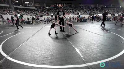 43 lbs Round Of 16 - Yori Jackson, Shelton Wrestling Academy vs Tyler Korb, Vinita Kids Wrestling