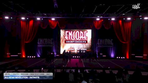 All-Star Revolution - PATRIOTS [2025 L1 Youth - Novice - Restrictions Day 1] 2025 Encore Grand Nationals