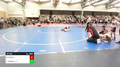 82-J lbs Round Of 32 - Bentley Elliott, Delaware Valley vs Landon Goldan, North Hunterdon, NJ