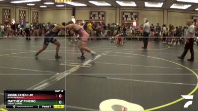 180 lbs Cons. Round 3 - Matthew Pineiro, Smitty`s Barn vs Jason Chiodi Jr, Gloucester City