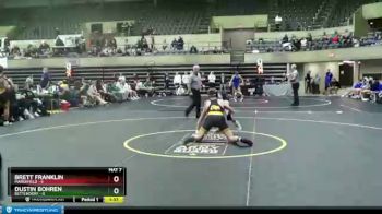 145 lbs Semis & 1st Wrestleback (8 Team) - Brett Franklin, Marshfield vs Dustin Bohren, Bettendorf