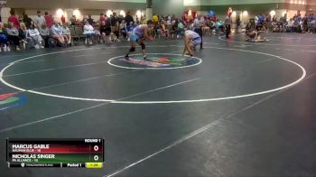 152 lbs Round 1 (16 Team) - Marcus Gable, Nauman Blue vs Nicholas Singer, PA Alliance