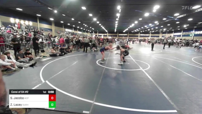 113 lbs Consi Of 64 #2 - Saul Jacobo, Acp Wc vs Zachary Lacey, Durham Elite