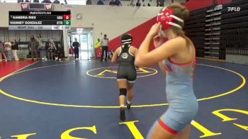 120 lbs Champ. Round 1 - Kambria Ries, East Buchanan vs Vianney Gonzalez, Ottumwa