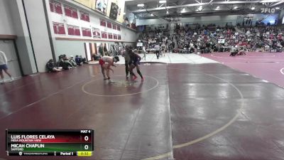 190 lbs Cons. Round 4 - Micah Chaplin, Safford vs Luis Flores Celaya, Mesa Mountain View