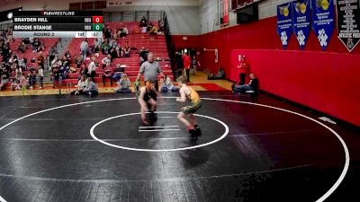 85-97 lbs Round 3 - Brodie Stange, Yough vs Brayden Hill, Yough