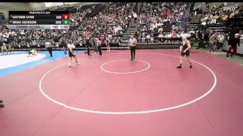 3A 165 lbs Champ. Round 1 - Kayden Lynn, Juab vs Beau Jackson, South Summit