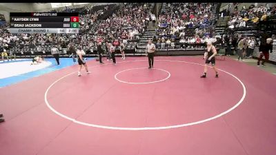 3A 165 lbs Champ. Round 1 - Kayden Lynn, Juab vs Beau Jackson, South Summit