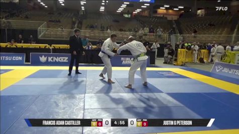 Justin G Peterson vs Francis Adan Castiller 2025 Pan Jiu Jitsu IBJJF Championship