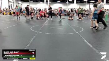 92 lbs Round 1 (4 Team) - David Baghdady, Savage WA vs Jackson Caraballo, PA Alliance Red