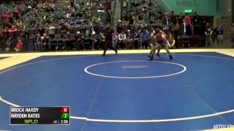 138 Semi-Finals - Hayden Bates, Crook County vs Brock Hardy, Box Elder