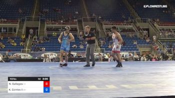 152 lbs Rnd Of 32 - Nicholas Gallegos, Colorado vs Kevin Contos II, Ohio