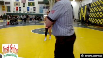 126 lbs Champ. Round 1 - Kayla Rivera, Hamilton West vs Penelope Johnson, Delaware Valley Regional