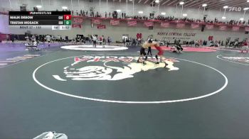 133 lbs Champ. Round 1 - Tristan Mosack, Eureka vs Malik DeBow, Coe