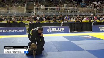 KHLOE ANN COOK vs ZOE ROSE POZNANSKI 2024 Pan Kids Jiu-Jitsu IBJJF Championship