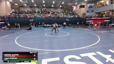 215 lbs Semifinal - Evan Duncan, Klein vs Samuel Slaton, Conroe Oak Ridge