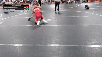 130/135 Round 2 - Gabriel De Castro, N/a vs Ilias Delarosa, Spartans Wrestling Club