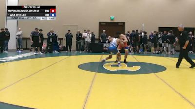157 lbs Cons. Rd Of 32 - Mukhammadbek Jurayev, Willpower Wrestling Club vs Asa Wexler, Capital Wrestling Club