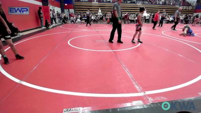 70 lbs Semifinal - Driver Baker, Skiatook Youth Wrestling vs Josh Constant, Vian Wrestling Club