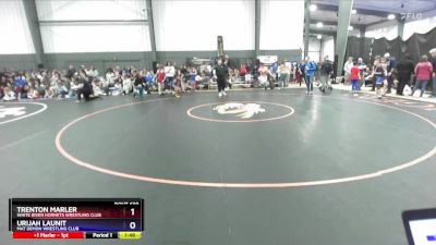 92 lbs Semifinal - Trenton Marler, White River Hornets Wrestling Club vs Urijah Launit, Mat Demon Wrestling Club