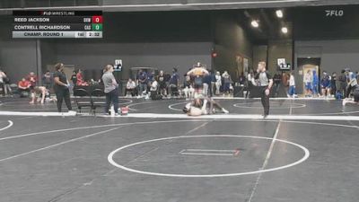 285 lbs Champ. Round 1 - Reed Jackson, Oklahoma Wesleyan vs Contrell Richardson, Carl Albert State