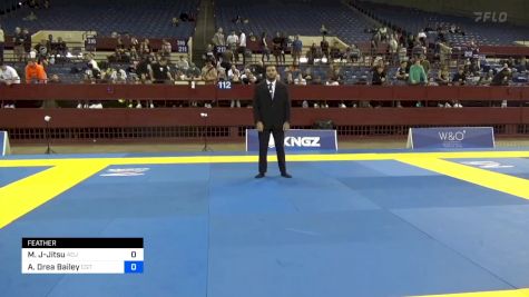 Carolina Vianna De Sá Vallejo vs Angenella Drea Bailey 2024 Pan IBJJF Jiu-Jitsu No-Gi Championship