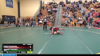 75 lbs Round 2 - Kade McNamara, Zumbrota-Mazeppa Cougars vs Bennett Bouska, NEIWC