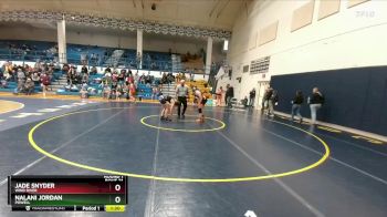 140A Round 1 - Jade Snyder, Wind River vs Nalani Jordan, Powell