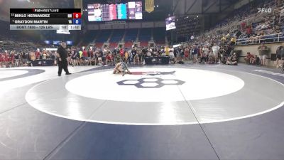 126 lbs Champ. Rd Of 16 - Miklo Hernandez, MN vs Graydon Martin, VA