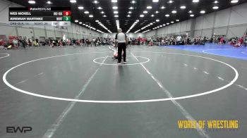 92 lbs Rr Rnd 2 - Wes Nickell, OK Elite 12U Black vs Jeremiah Martinez, Northern Colorado 12U