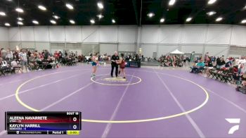 117 lbs 2nd Wrestleback (16 Team) - Aleena Navarrete, Utah vs Kaylyn Harrill, Nebraska