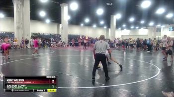 144 lbs Round 5 (8 Team) - Kirk Wilson, Capitian Nebraska (A Team) vs Easton Comp, Team Nauman Pink