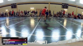 138 lbs Champ. Round 1 - Logan Ott, Unattached vs Peyton Richards, Rise Elite Club