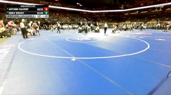 170 Class 2 lbs Semifinal - Emily Brixey, Willard vs Autumn Calvert, Winnetonka