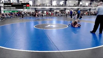 Elite 157 lbs Champ. Round 3 - Aden Byal, Wisconsin-Whitewater vs Isaiah Fenton, Iowa