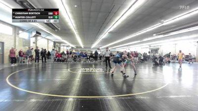 189 lbs Consi Of 8 #1 - Christian Boetsch, Sunbury vs Hunter Collett, Bloomsburg