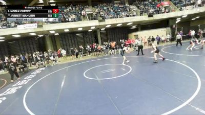 132 lbs Champ. Round 1 - Jarrett Mahurin, Niles Notre Dame vs Lincoln Coffey, Unattached