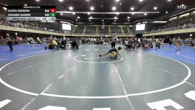 Consolation - Alexia Johnson, Middle River vs Johanna Barnes, Bowie