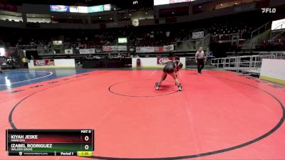 132 lbs Quarterfinal - Izabel Rodriguez, Walden Grove vs Kiyah Jeske, Maricopa