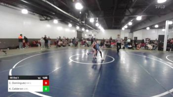 88 lbs Rr Rnd 1 - Camille Dominguez, NM Gold vs Kendall Calderon, Carlsbad Combat WC