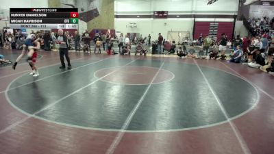 113 lbs Quarters - Micah Davidson, CP Takedown Club vs Hunter Danielson
