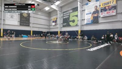 90 lbs Quarterfinal - Eric Jennings, Saylorsburg vs William Diksa, Havertown