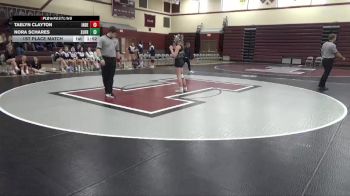 120 lbs 1st Place Match - Taelyn Clayton, Independence vs Nora Schares, Sumner-Fredericksburg