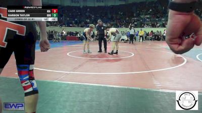 123 lbs Consi Of 32 #1 - Liam Slosson, Tahlequah Wrestling Club vs Gabriel Towers, Husky Wrestling Club