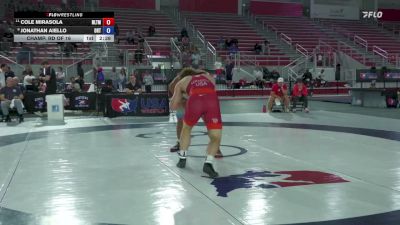 125 kg Champ. Rd Of 16 - Cole Mirasola, NLWC / TMWC vs Jonathan Aiello, OHIO RTC/ TMWC