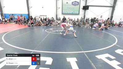 40 kg Quarterfinal - Gianna Allen, Wyoming SEM Women vs Brooke Dixon, CT Whale Girls