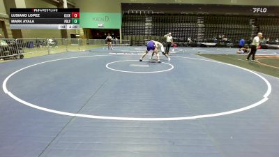 184 lbs Consi Of 8 #1 - Lusiano Lopez, Clackamas vs Mark Ayala, Cal Poly