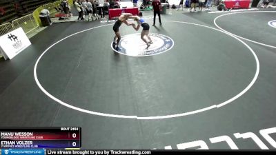 182 lbs Cons. Round 3 - Manu Wesson, Youngblood Wrestling Club vs Ethan Volzer, 7 Virtues Wrestling Club