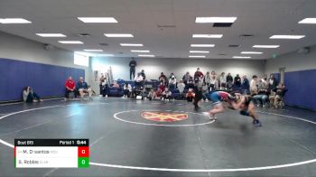 145 lbs Cons. Round 5 - Matheus Dos-santos, McGavock vs Seth Robles, Clarksville